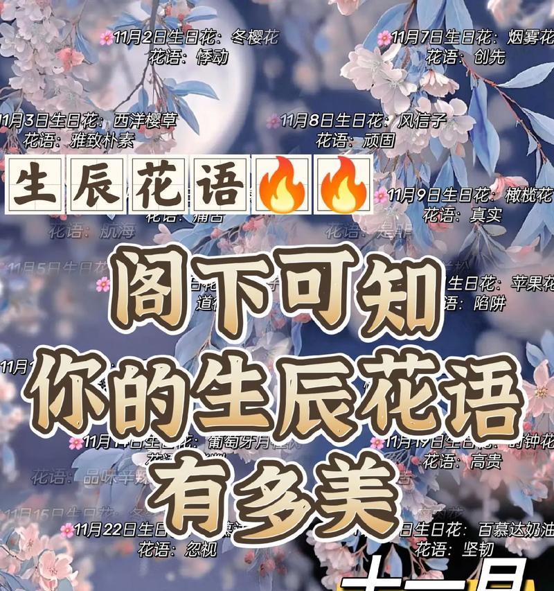 2月7日对应的花语有哪些？